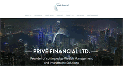 Desktop Screenshot of privefinancial.com